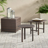 Christopher Knight Home® Palmilla Wicker Table Set - Outdoor Entertaining Trio