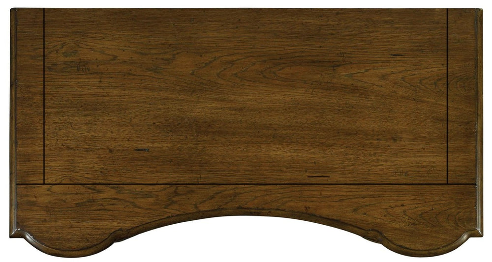 Hooker Furniture Archivist Vintage-Inspired Bachelor’S Chest With Felt-Lined Top Drawer, Cedar Storage & Touch Light 5447-90017