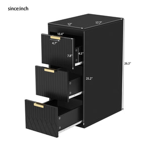 English Elm Wall Mounted Floating Cabinet with Adjustable Height and Modular Design for Custom Bathroom Storage Black N710P324099B
