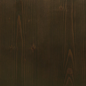 English Elm Byer Brown Pine Veneer End Table with Turned Legs and Lower Shelf for Living Room B062P451852