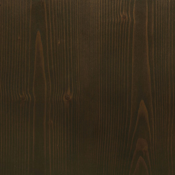 English Elm Byer Brown Pine Veneer End Table with Turned Legs and Lower Shelf for Living Room B062P451852