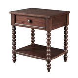 Madison Park Signature Beckett Traditional Nightstand MPS136-0060 Morocco Brown