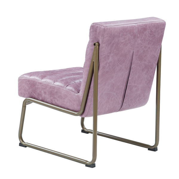 English Elm Wisteria Modern Accent Chair with Durable Wisteria Fabric, Eucalyptus Wood Legs, Sleek Metal Trim (38") B062P209156