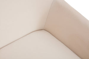 English Elm Leisure Velvet Accent Arm Chairs Set Of 2 - Modern Ergonomic Design With Sturdy Black Metal Legs W370P203682