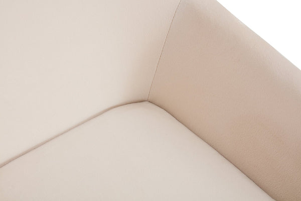 English Elm Leisure Velvet Accent Arm Chairs Set Of 2 - Modern Ergonomic Design With Sturdy Black Metal Legs W370P203682