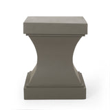 Christopher Knight Home® - Noble House - Athena Outdoor Modern Lightweight Concrete Side Table