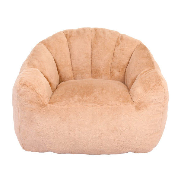 English Elm Bean Bag Chair - Luxuriously Plush Foam Sofa With Armrests, Non-Slip Base For Living Room & Bedroom Comfort W2200P313807