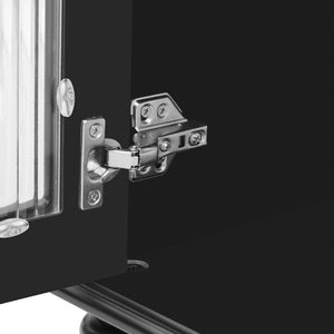 English Elm Vibe 68.9'' Retro Tv Stand For 75-Inch Tvs, Elegant Media Console With Fluted Glass & Storage Solutions N724P284465B-GIGA