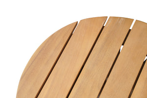 Zuo Modern Zahara Side Table - Chic Acacia Wood Design For Modern Interiors, Perfect For Hospitality Settings Natural Solid Acacia Wood 704180-zuo-modern