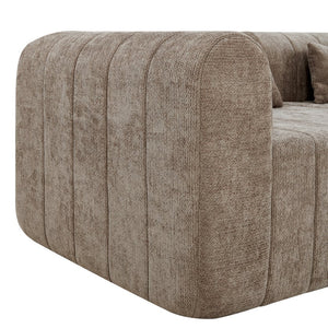 English Elm Part Modular Cloud Sectional Foam Lounge Sofa Stain Resistant Low Profile Living Room N767P346279E