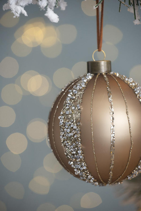 English Elm D3" Elegant Glass Christmas Ball Ornaments Set Of 12 For Timeless Holiday Decor & Celebrations W2078P247880