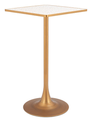 Zuo Modern Spot Bar Table - Modern Design With High-quality Mdf And Steel For A Chic Home Aesthetic Solution Beige Mdf,Steel 110408-zuo-modern