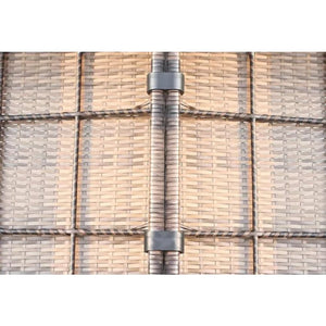 English Elm Fully Assembled 10-Piece Outdoor Wicker Seating Group For 7 - Comfortable, Stylish & Modular Design B120S00121