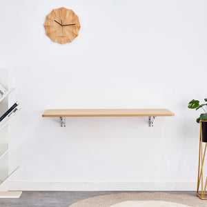 English Elm Laundry Wall-Mounted Folding Table - Space-Saving Work Surface For Home Office, Kitchen, And More! W3226P278935
