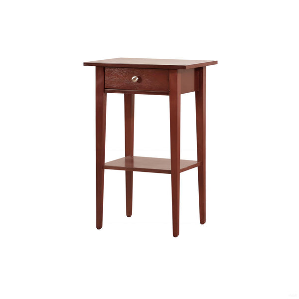 English Elm Charming Nightstand In Rich Cherry Finish - Compact, Stylish, And Perfect For Modern Bedrooms! B078112070
