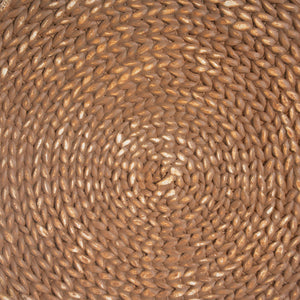 English Elm Christopher Knight Home® - Nydia Weatherproof Drum Side Table — Fireproof MGO, Straw-Weave Texture, Recyclable Eco Design N775P300869B