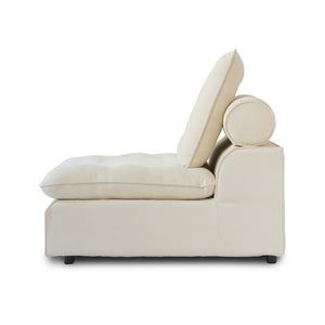 English Elm Sky Cloud Deluxe Adjustable Velvet Sectional Sofa - Cozy L-Shaped 4-Seater For Modern Living Spaces B341S00027-GIGA