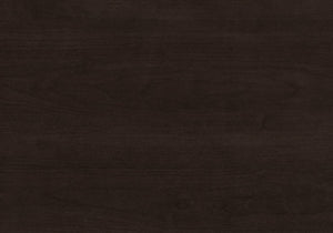 English Elm Bookshelf, 4-Tier Space-Saving Bookcase with 2 Adjustable Shelves and Elegant Brown Laminate Finish Espresso 40 L x 15 W x 7 H B2710P219789
