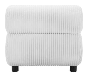 Rahat Accent Chair White 110294 Zuo Modern