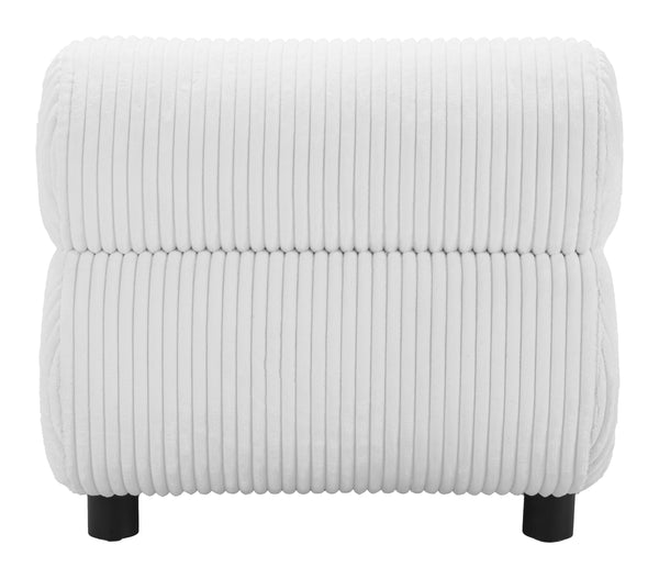 Rahat Accent Chair White 110294 Zuo Modern