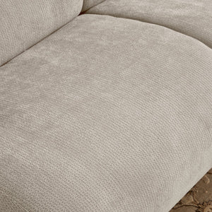 English Elm Shoes Chenille Memory Foam Loveseat Deep Seat Sofa for Apartments and Small Living Rooms Beige W668P381926