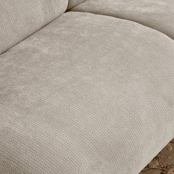 English Elm Shoes Chenille Memory Foam Loveseat Deep Seat Sofa for Apartments and Small Living Rooms Beige W668P381926