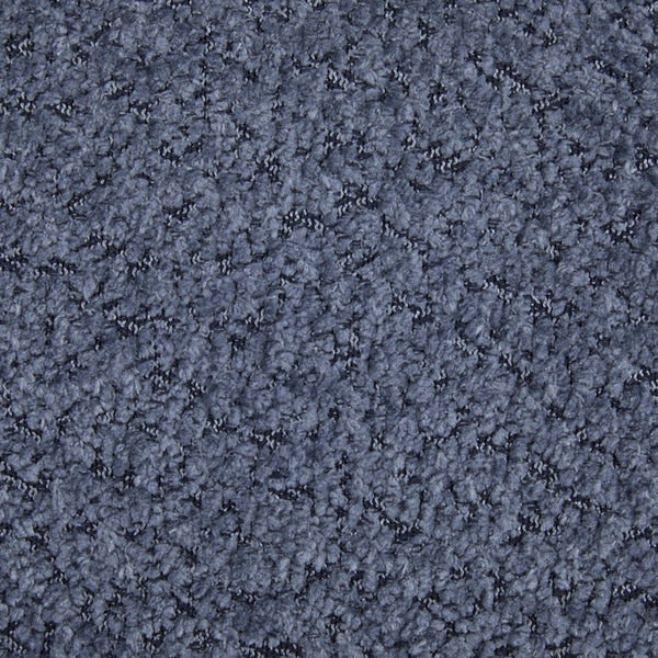 English Elm Christopher Knight Home® - 82Inches Oversized Navy Blue Boucle Sherpa Sofa - Plush Comfort, Modern Style & Walnut Legs N771P205090U_N771P205091U