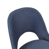 INK+IVY Nola Casual Dining Side Chair (Set of 2) II108-0479 Navy