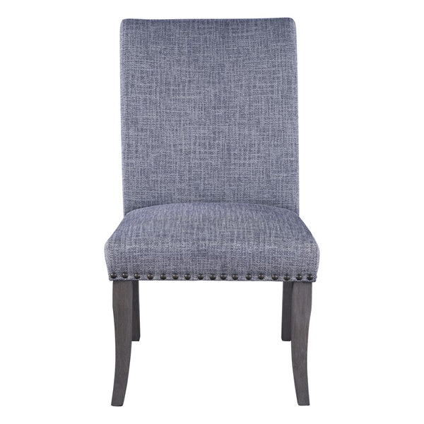 OSP Home Furnishings Hamilton Dining Chair  - Set of 2 Navy