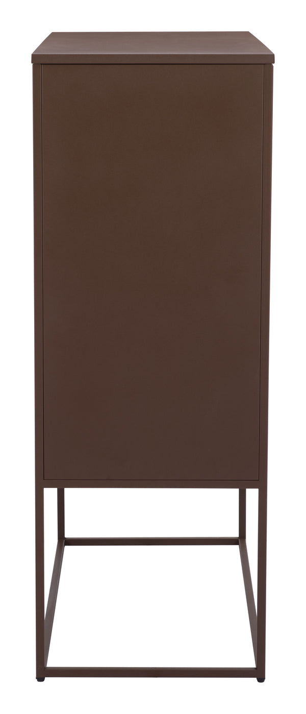 Lazaro Cabinet Bronze 109749 Zuo Modern