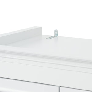 English Elm 70.8" Freestanding Bathroom Vanity with Soft-Close Doors, Adjustable Shelves, Anti-Tip Safety & Sleek Handles N729P335558K