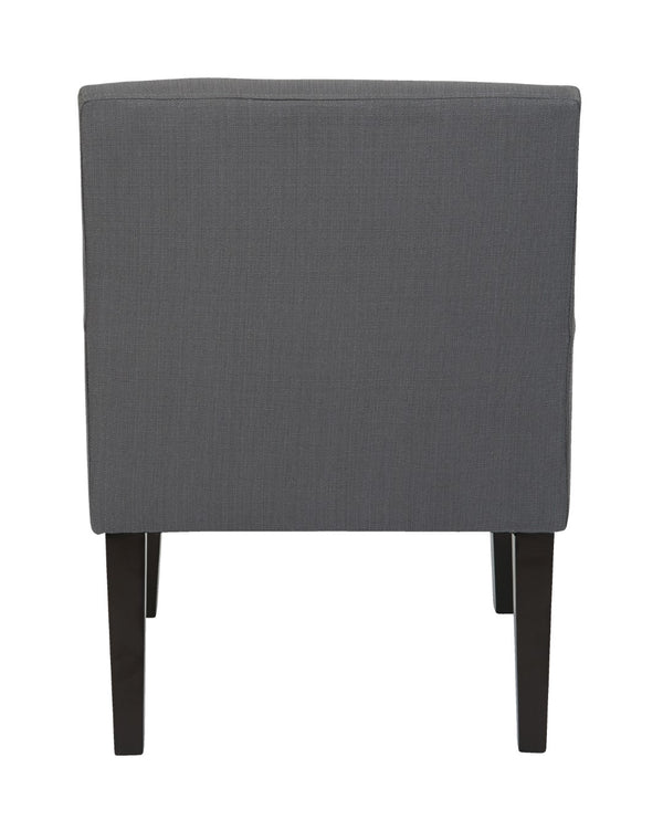 OSP Home Furnishings Main Street Guest Chair Charcoal