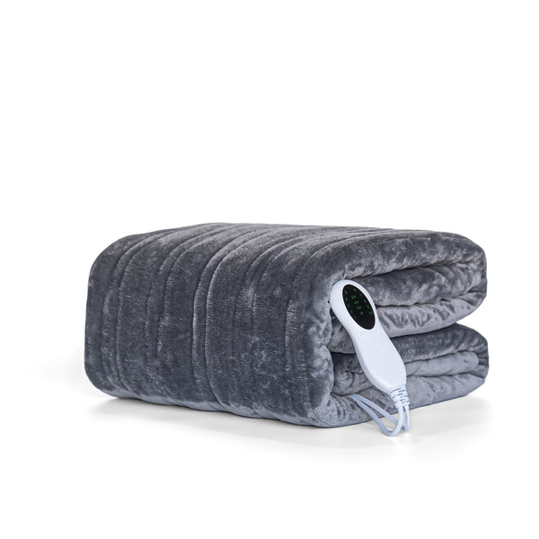 English Elm 157*213electric Flannel Blanket Cashmere Soft Even Heat Adjustable Warmth Control W2710P227666