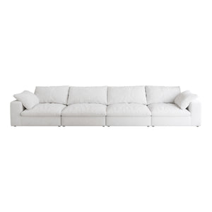 English Elm Cloud Modular Sectional Sofa - Luxurious Thick Cushions, Versatile Design For Modern Living Spaces W2824S00017