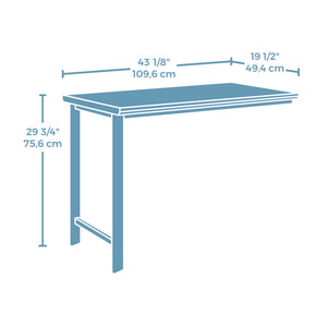English Elm Desk, Modern Brown Finish With Durable Design For Home Office, Ergonomic Comfort & Versatile Use B356P402700