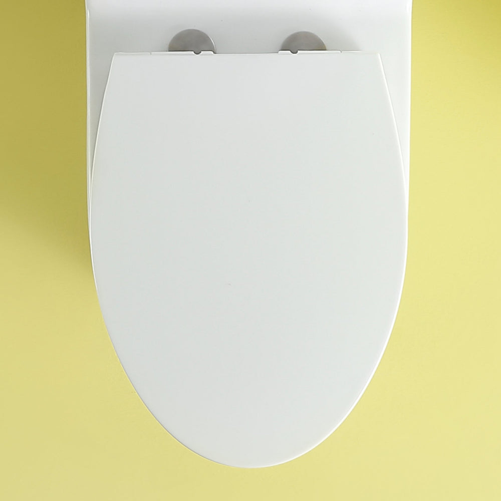 English Elm Soft-close Elongated Toilet Seat Antimicrobial Grip Tight Quiet Bathroom Upgrade W1573104731