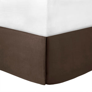 English Elm 7 Piece Faux Suede Comforter Set Dune Beige Full – Plush Micro-Suede Pintuck Design with Chocolate Accents and Decorative Pillows for Cozy, Stylish Bedding B03596820