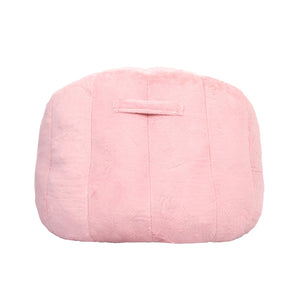 English Elm Bean Bag Chair - Plush Faux-Fur Sofa With Armrests, High-Density Foam For Cozy Living Room Comfort W2200P313809