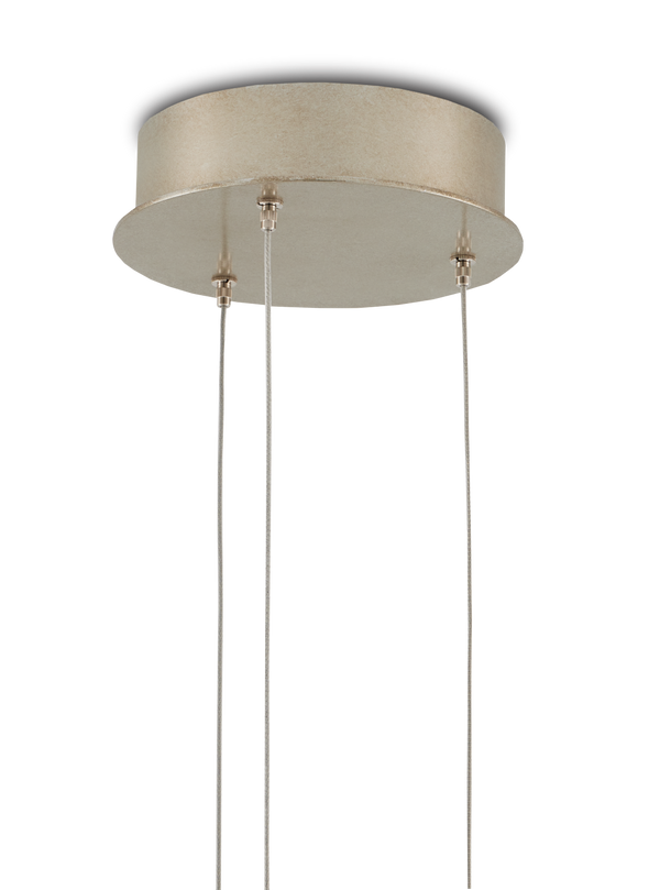 Medusa Multi-Drop Pendant Light - Elegant Jellyfish-Inspired Design with Handcrafted Silver Beads