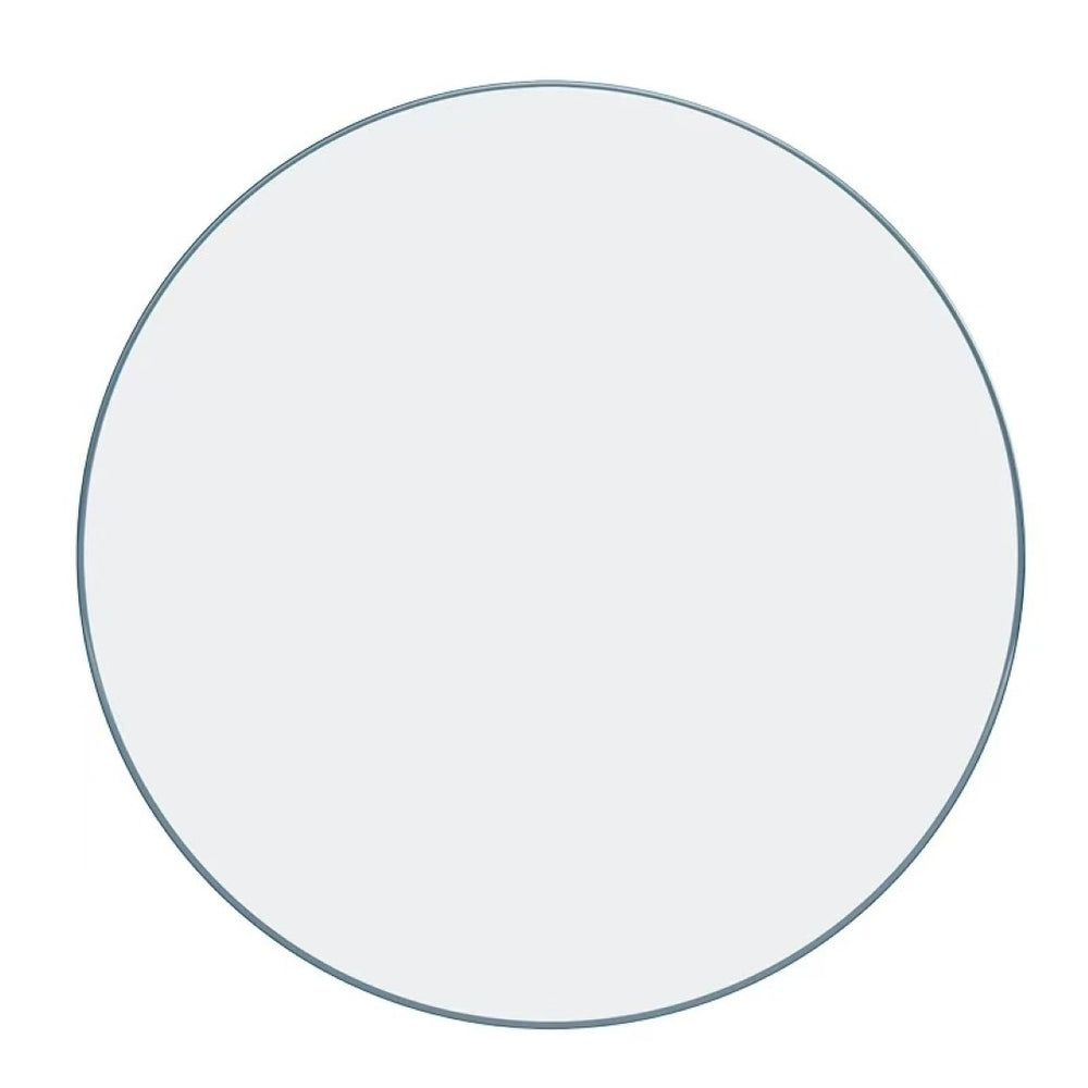 English Elm Tempered Glass Top 31.5-Inch Round Table Surface - Premium Safety Glass For Dining & Diy Projects W1718P352066-GIGA