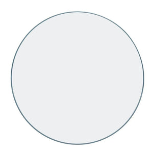 English Elm Tempered Glass Top 31.5-Inch Round Table Surface - Premium Safety Glass For Dining & Diy Projects W1718P352066-GIGA