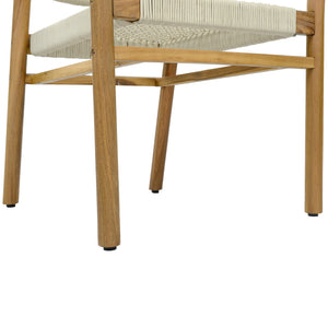 English Elm Modern Chenille Accent Chair with Ottoman Plush Wide Seat Curved Arms for Bedroom Teak+ Beige N719P428476A