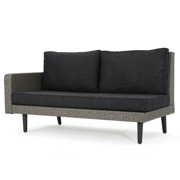 English Elm Christopher Knight Home® - Tahiti Sofa Set - Right Armrest In Grey - Stylish, Durable Sectional For Indoor & Outdoor Relaxation 60125.00RMBK
