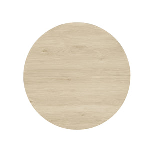 English Elm Coffee Table - Modern Round Accent Table With Flip-Top Design For Small Spaces & Living Rooms W688P248119
