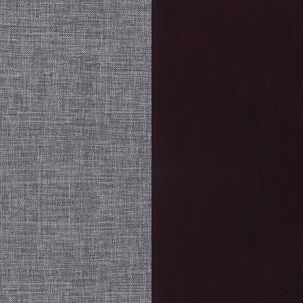 English Elm 1pc Coastal Spindle-Back Accent Chair with Padded Armrests, Linen-Look Upholstery & Welt Trim Black,Dark Brown,Grey 40 L x 32 W x 15.75 H B011P308551