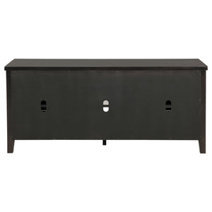 English Elm Sutter Mission Style Louvered Door Tv Stand Rustic Pine Console for Living Room B062P441044
