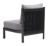 Horizon Accent Chair Gray 704046 Zuo Modern