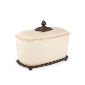 Acanthus Stoneware Bread Box EAW95326 Park Hill