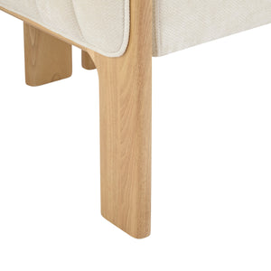 English Elm Christopher Knight Home® - Dining Chairs Set of 2 | Modern Bouclé Upholstered Seating with Rubberwood Frame, Durable 225lb Capacity Beige,Natural N779P341494B