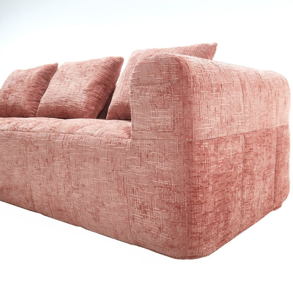 English Elm United Modern Chenille 98.42-Inch L-Shaped Modular Sectional Sofa With Chaise & Side Pockets P1 W1568S00148-GIGA